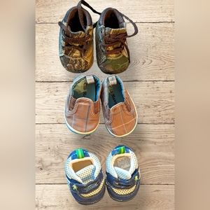 Newborn shoes, Infant shoes - 3 pairs